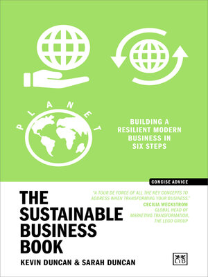 cover image of The Sustainable Business Book
